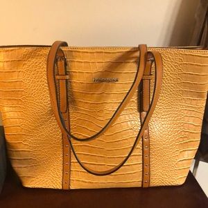 Eleanor Croc large tote